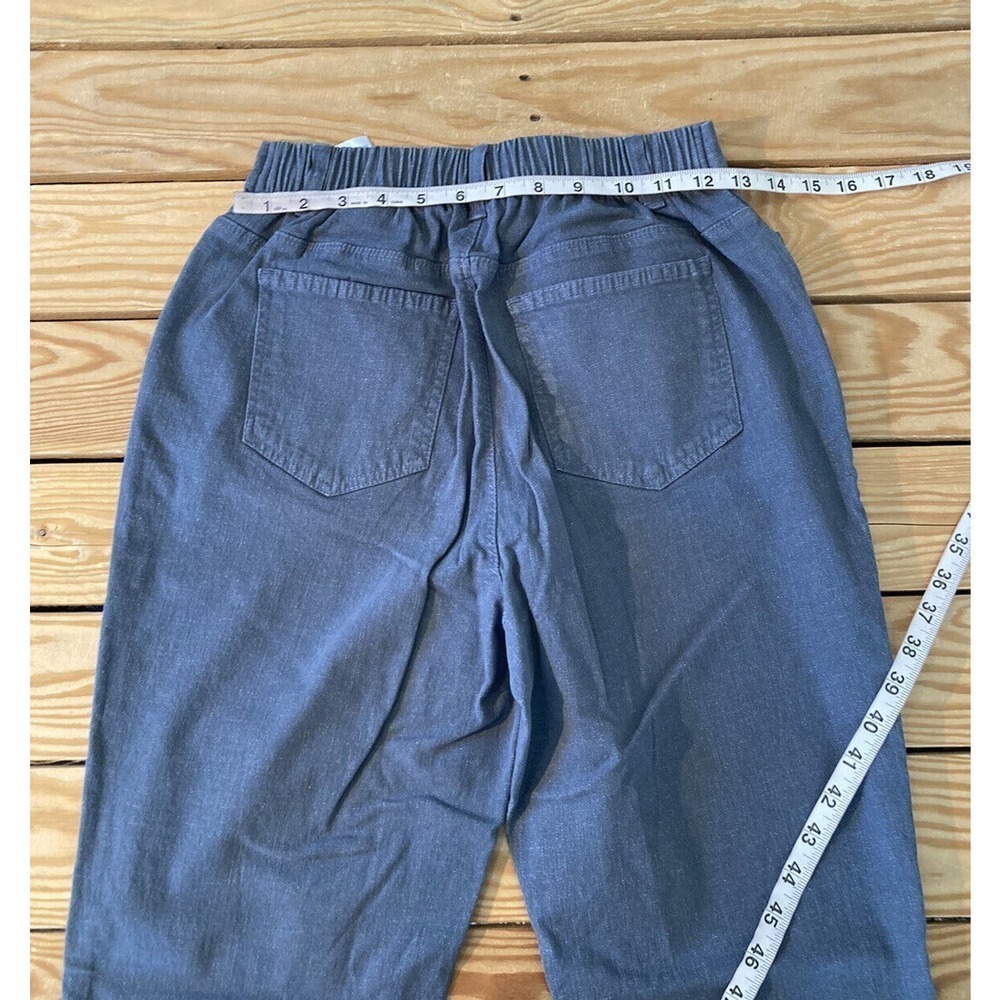 NEW Denim & Co Classic Waist Stretch Jegging Pants Size Small Women’s Slate - Picture 7 of 9